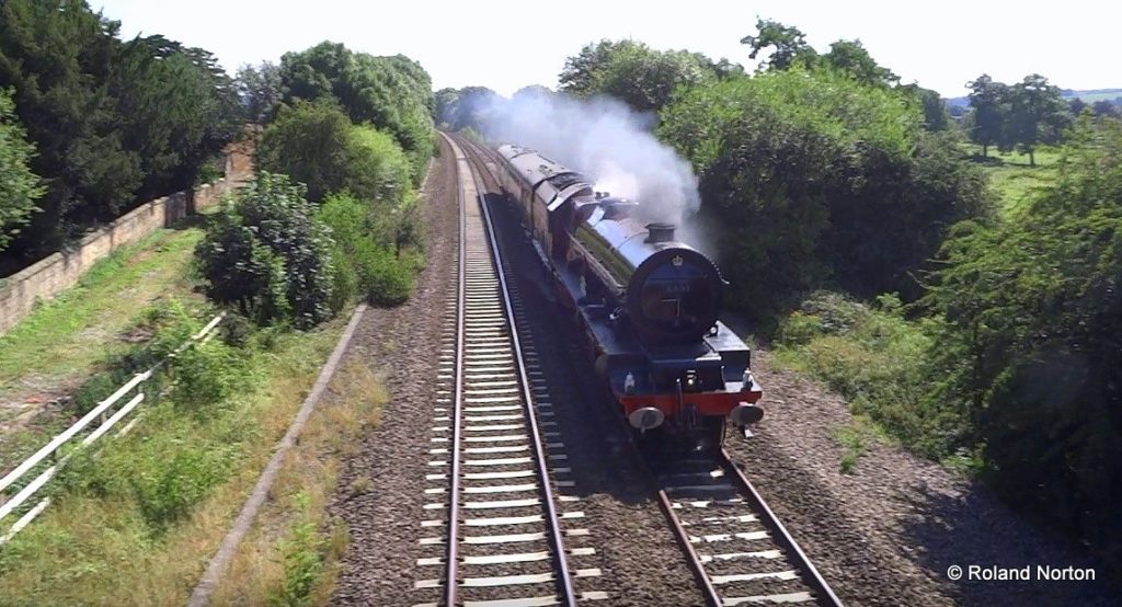 6201 at Duffield on test run